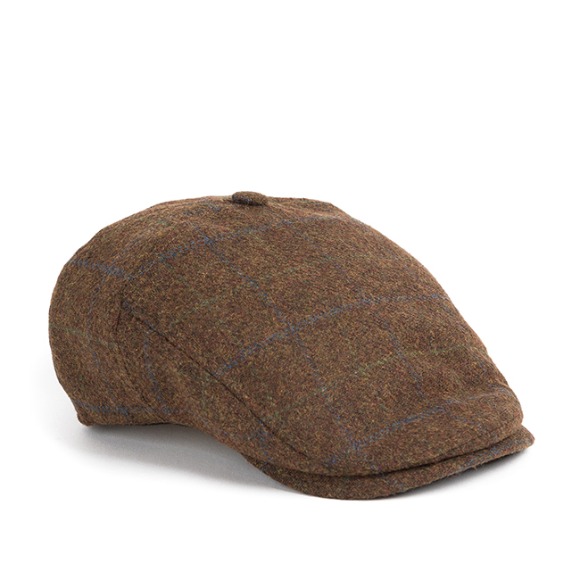 BG CHECK HUNTING CAP (brown)