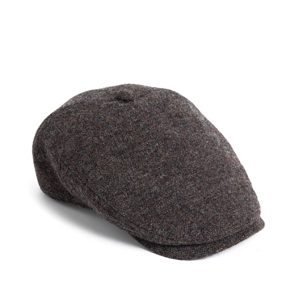 PL TWEED HUNTING CAP (slate grey)