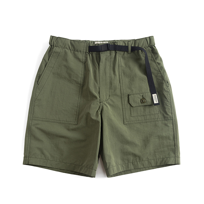 CMS BELTED UTILITY SHORTS (olive green)